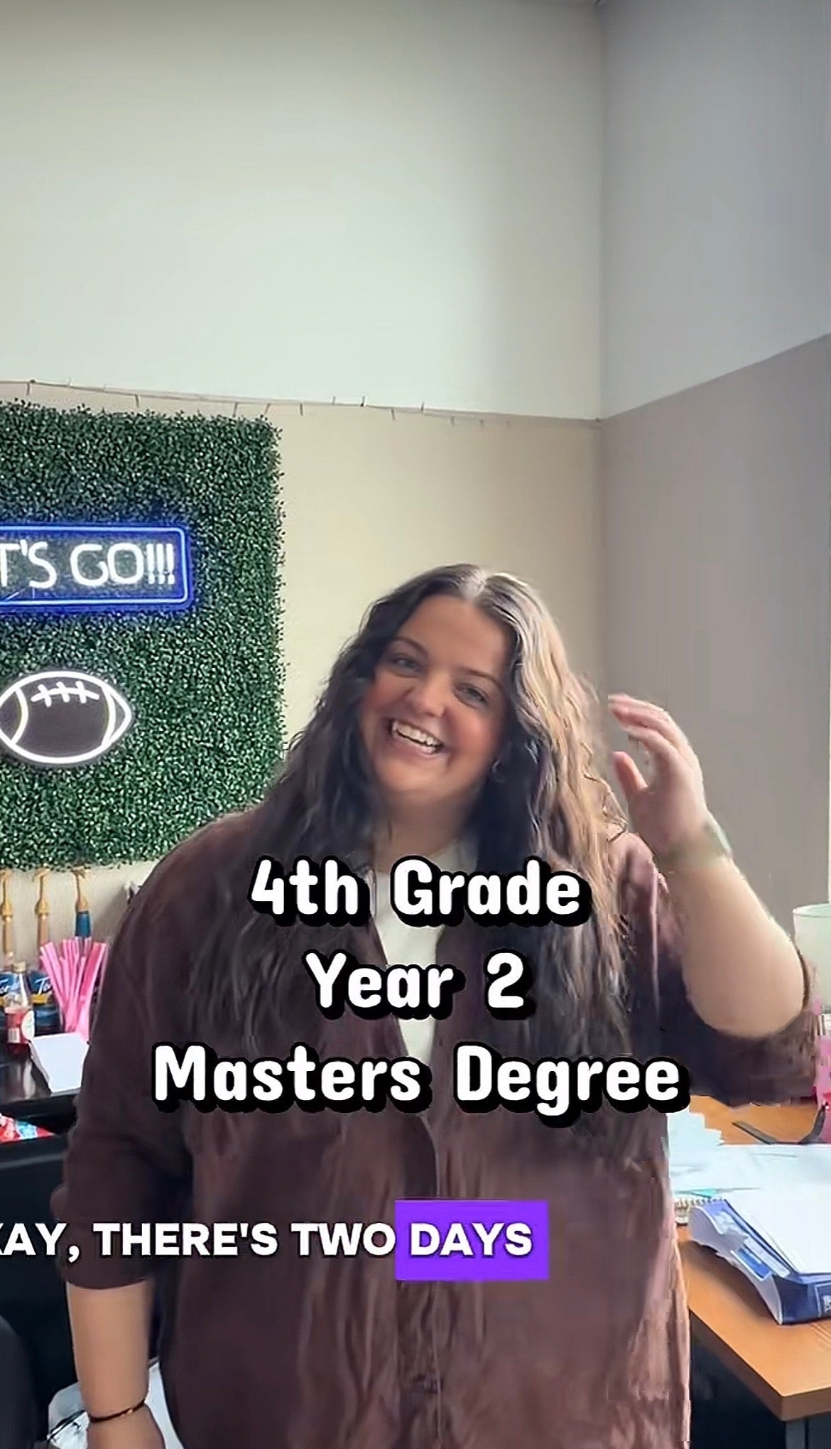  "4th Grade Year 2 Masters Degree."