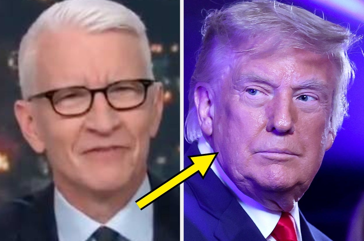 Trump Made 1 Ridiculous "American Values" Claim That Made Anderson Cooper Burst Out Laughing