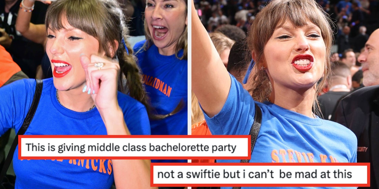 Taylor Swift's Knicks Shirt Divides The Internet