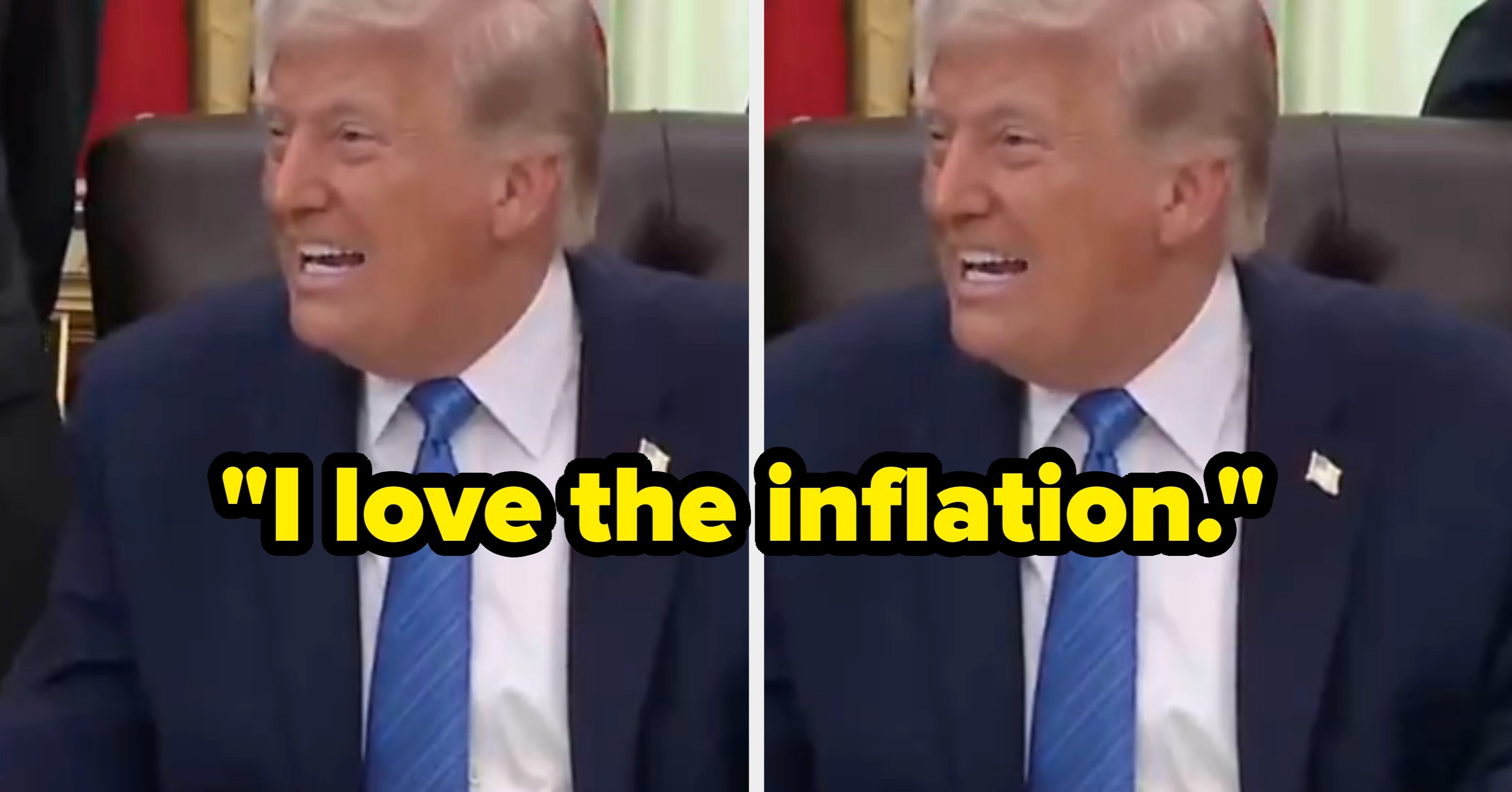 Donald Trump's Love Of Inflation Comment Goes Viral