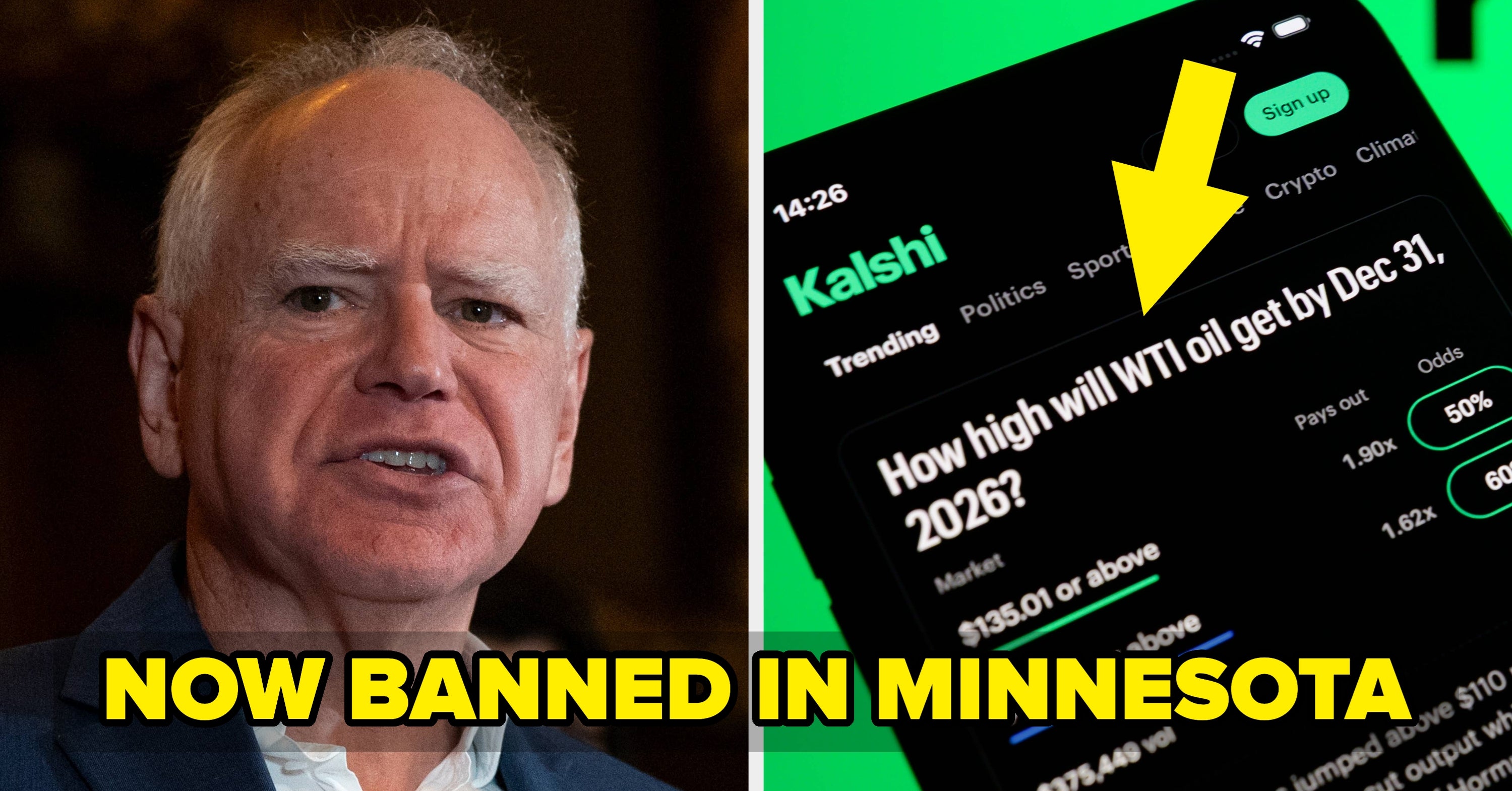 Minnesota Just Made It A Crime To Host A Prediction Market, And The Trump Administration Is Already Suing