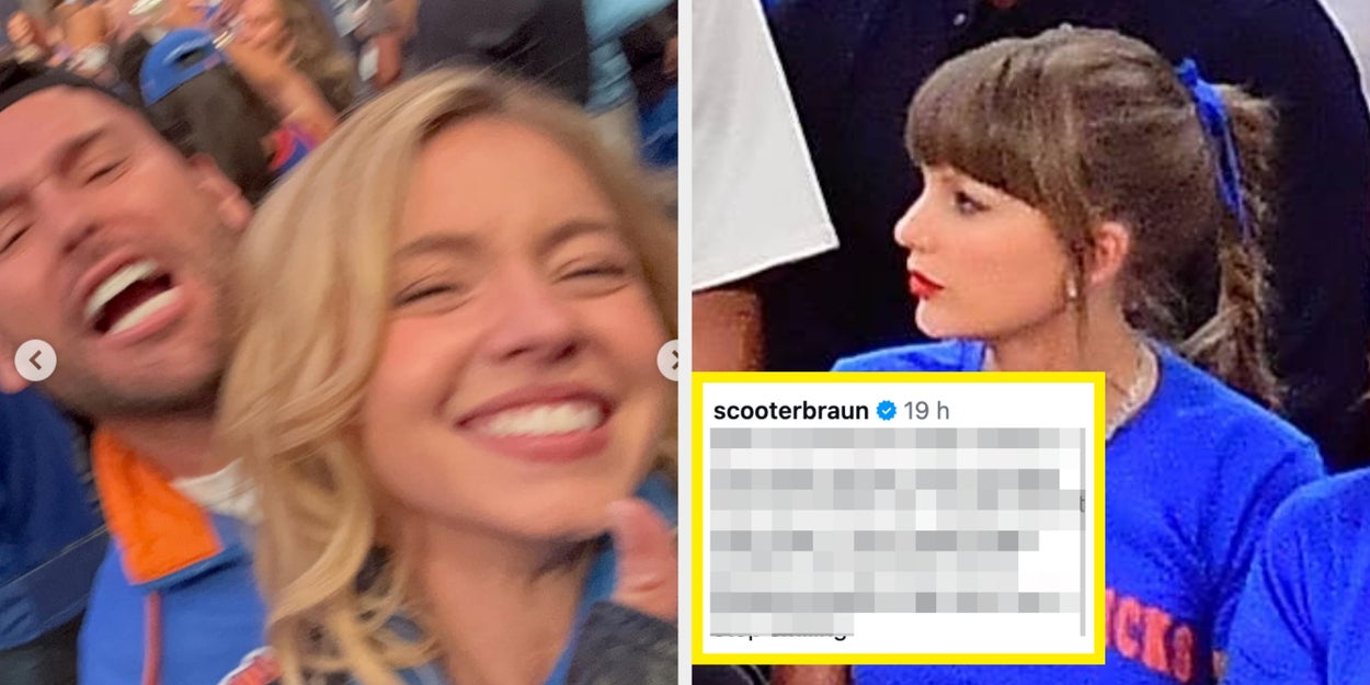 Scooter Braun Responds To Sydney Sweeney Knicks Seats Mockery