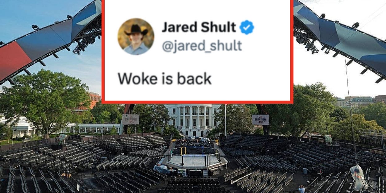 People Are Saying The White House Has "Gone Woke"