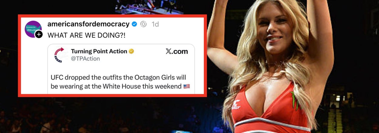 "What In The Spirit Halloween Is Going On": The Internet Is Losing It Over The Outfits The UFC "Octagon Girls" Will Be Wearing To The White House This Weekend