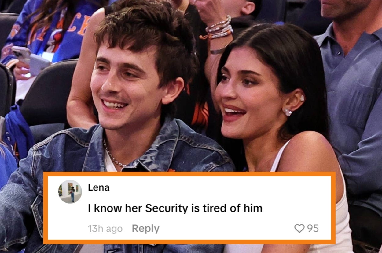 "There's No Way Kylie Didn't Get The Ick": This Video Of Timothée Chalamet Celebrating A Knicks Win Is Going Viral, And The Internet's Response Made Me Laugh So Hard I Peed A Little