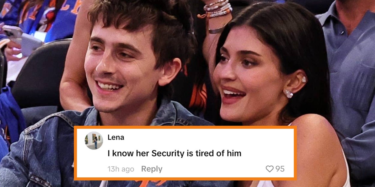 Timothée Chalamet's Goofy Knicks Celebration Goes Viral