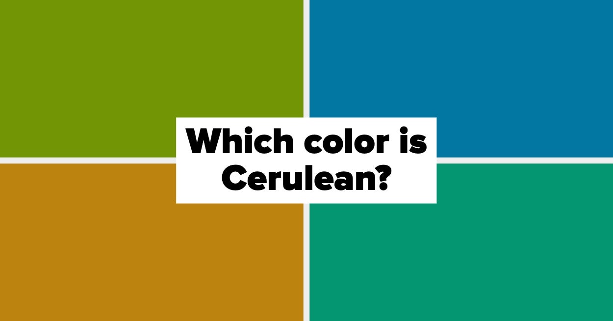 If You Can Match All Of These Rare Colors To Their Names, You Must Have Superior Vision