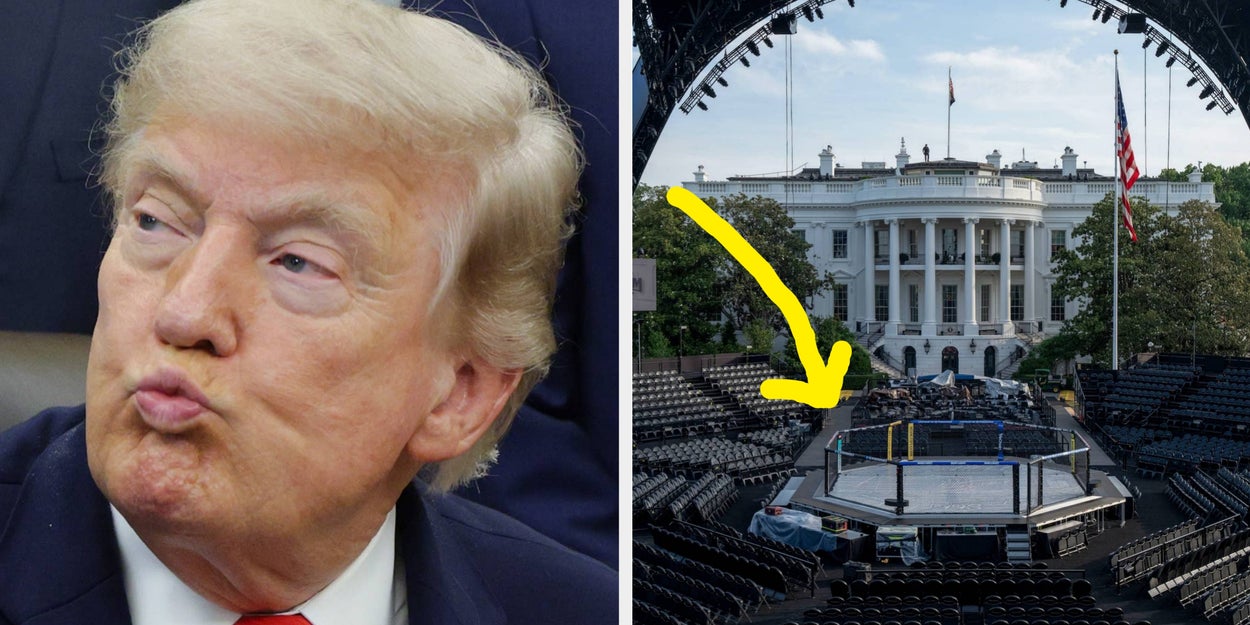 New Photo Of Trump's UFC Arena Is Going Viral