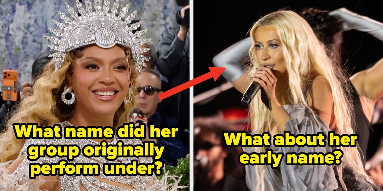 Let's See If You Can Match These Musicians To Their Original Stage Names