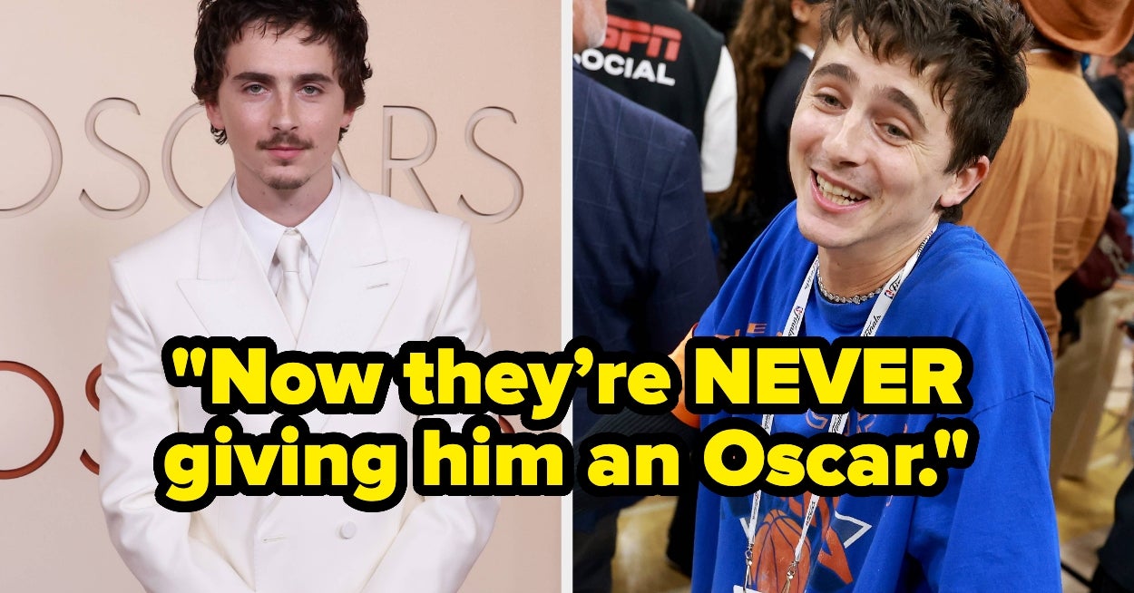 Timothée Chalamet Just Made A Shady Comment About The Oscars After Being Snubbed For Best Actor