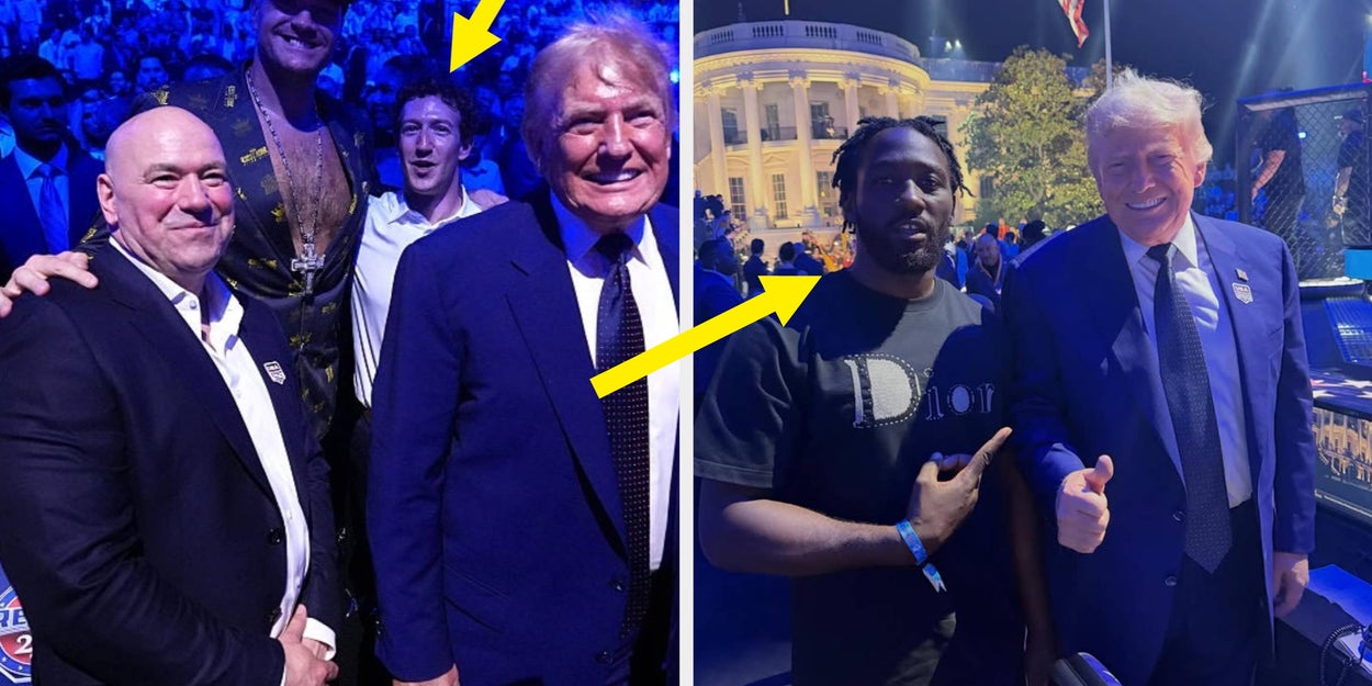 24 "Celebrities" Who Attended The UFC 250 Fight At The White House
