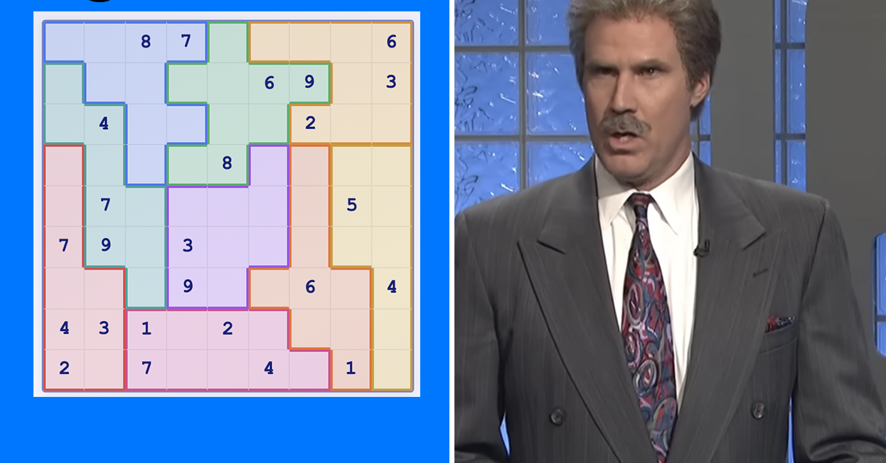 Studies Show Most Adults Can’t Solve These Incredibly Difficult "Jigsaw Sudoku" Puzzles