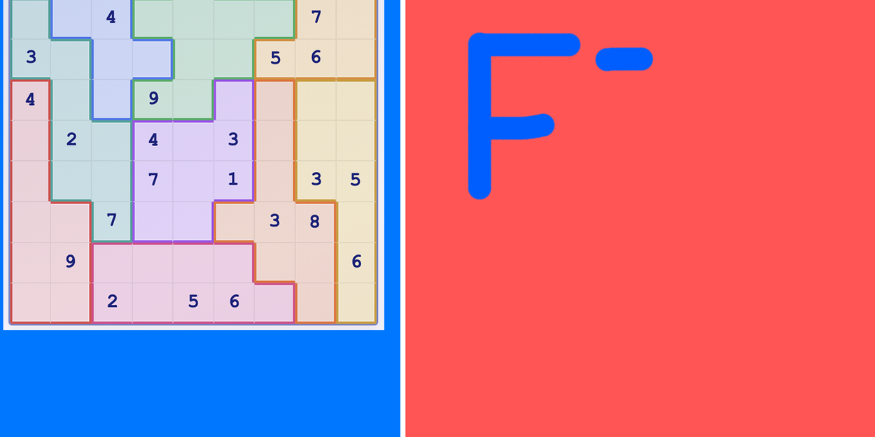 Jigsaw Sudoku #22