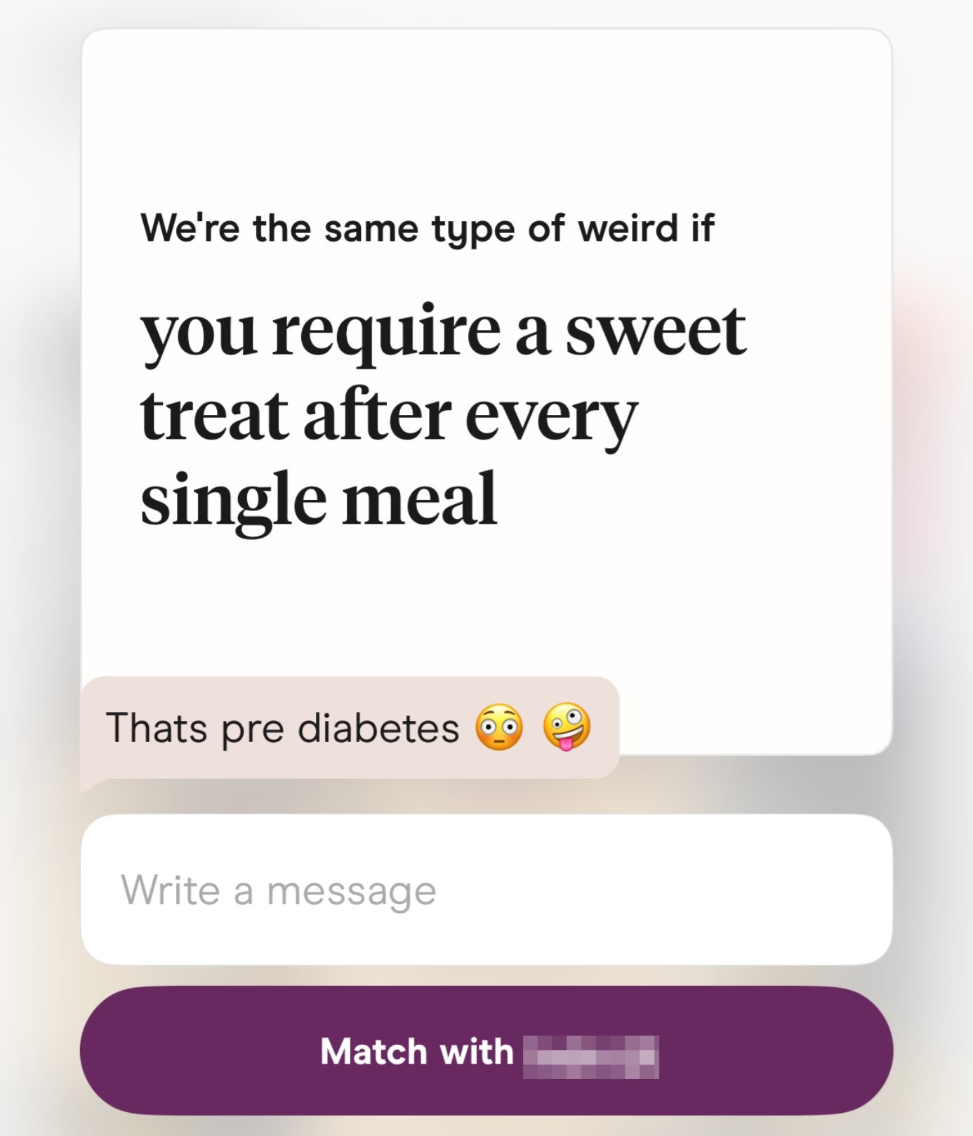 Dating app profil humor: