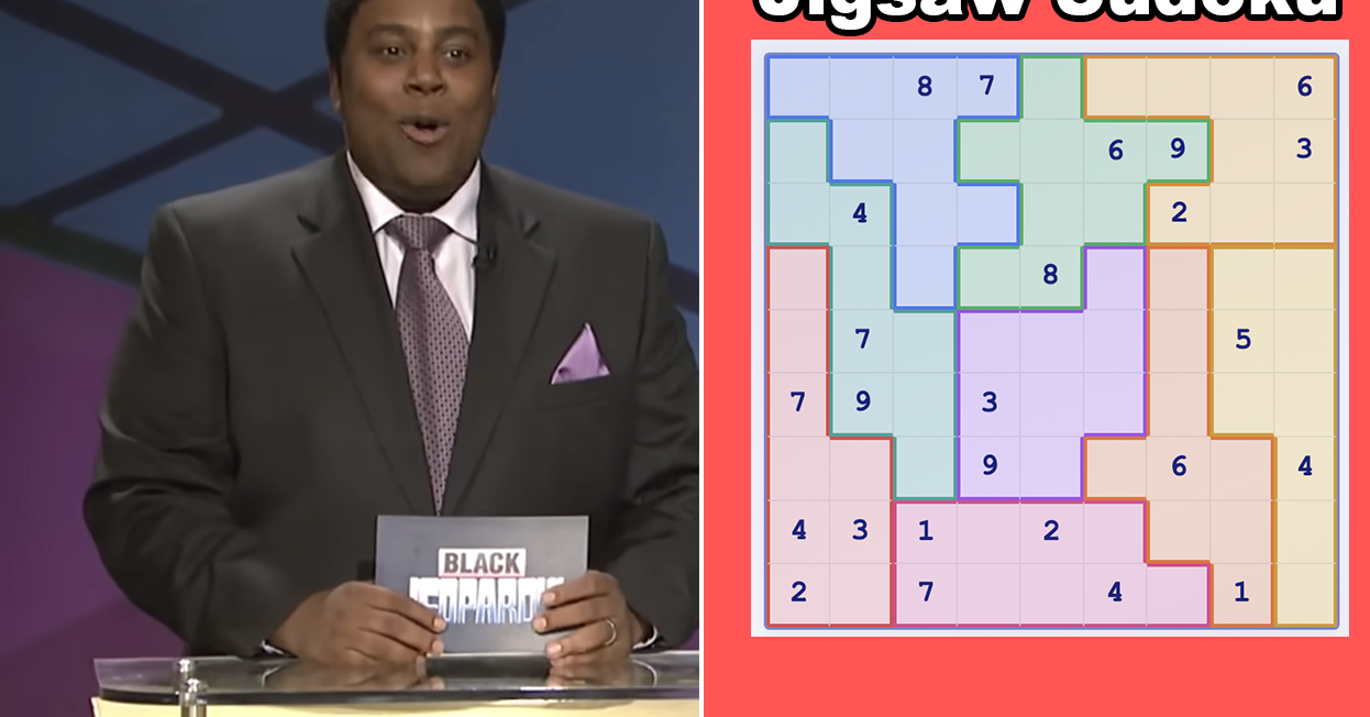 No One With An IQ Below 140 Can Solve These 3 “Jigsaw” Sudoku Puzzles, So Good Luck