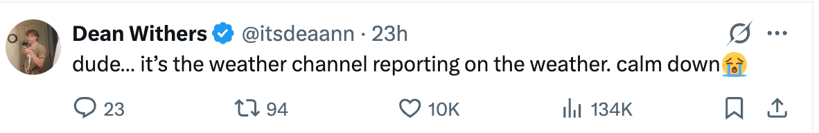 White House Fights With Weather Channel On Twitter