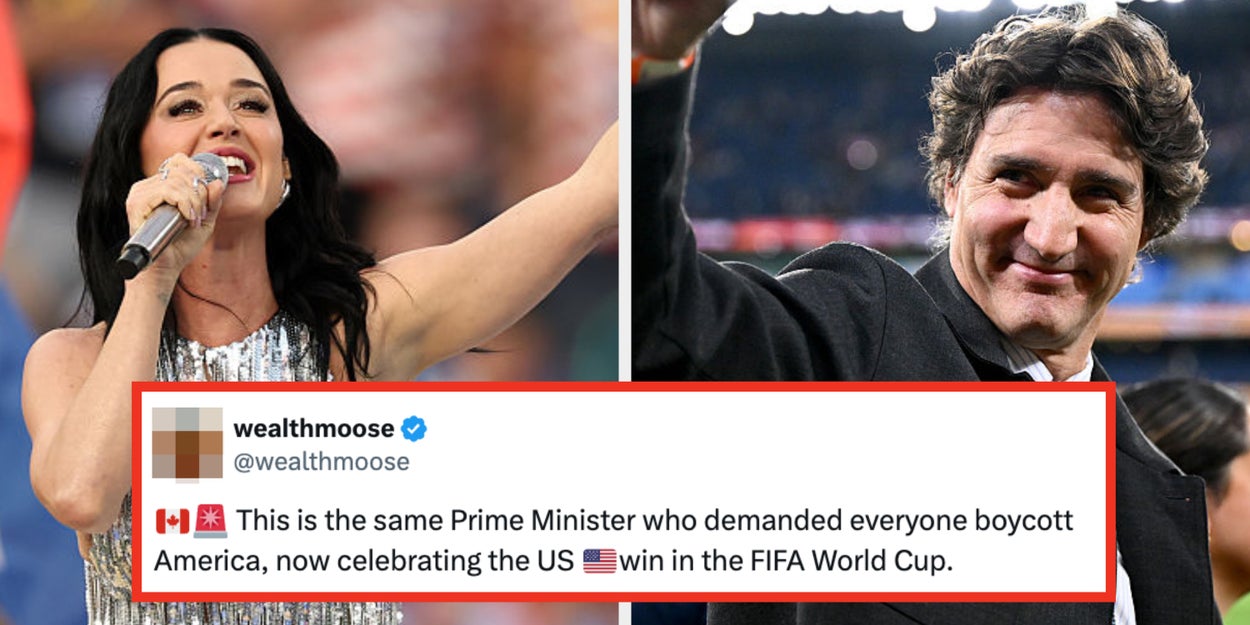 Justin Trudeau Skips Canada's FIFA Match For Katy Perry