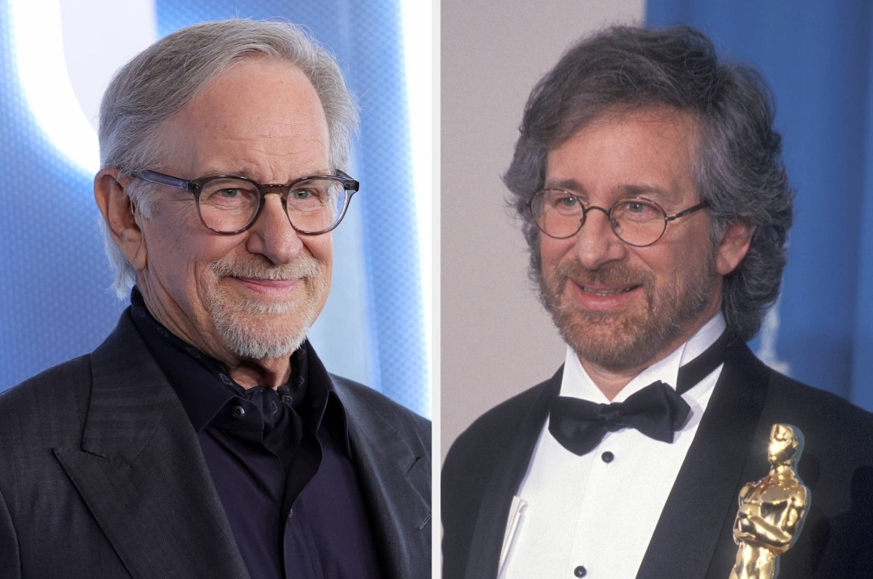 People Are Struggling To Process This Unrecognizable Photo Of Steven Spielberg Without A Beard, And The Celebrity Comparisons Are Sending Me
