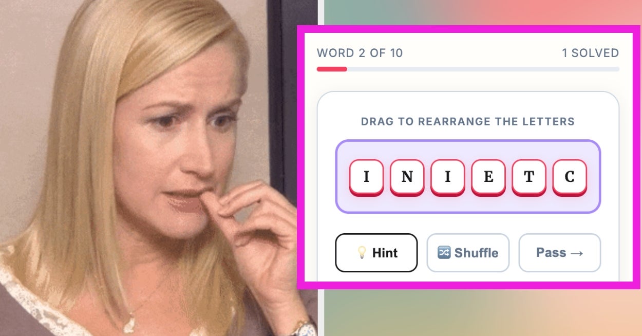 Most Adults Lack The Verbal Intelligence To Solve Today's Word Scrambles, And It's Embarrassing