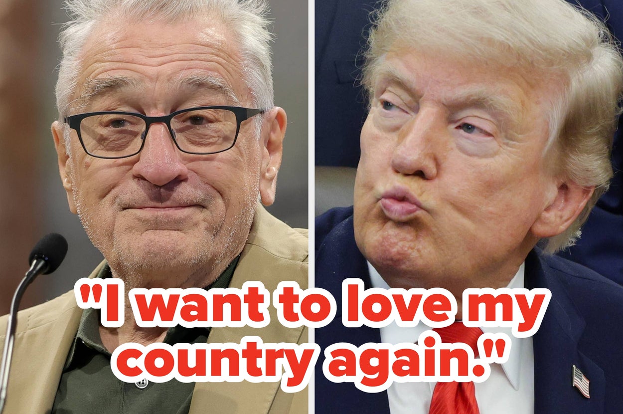 "Now Say It With Me": The Crowd Just Erupted At Robert De Niro's Brutal 4-Word Message For Trump