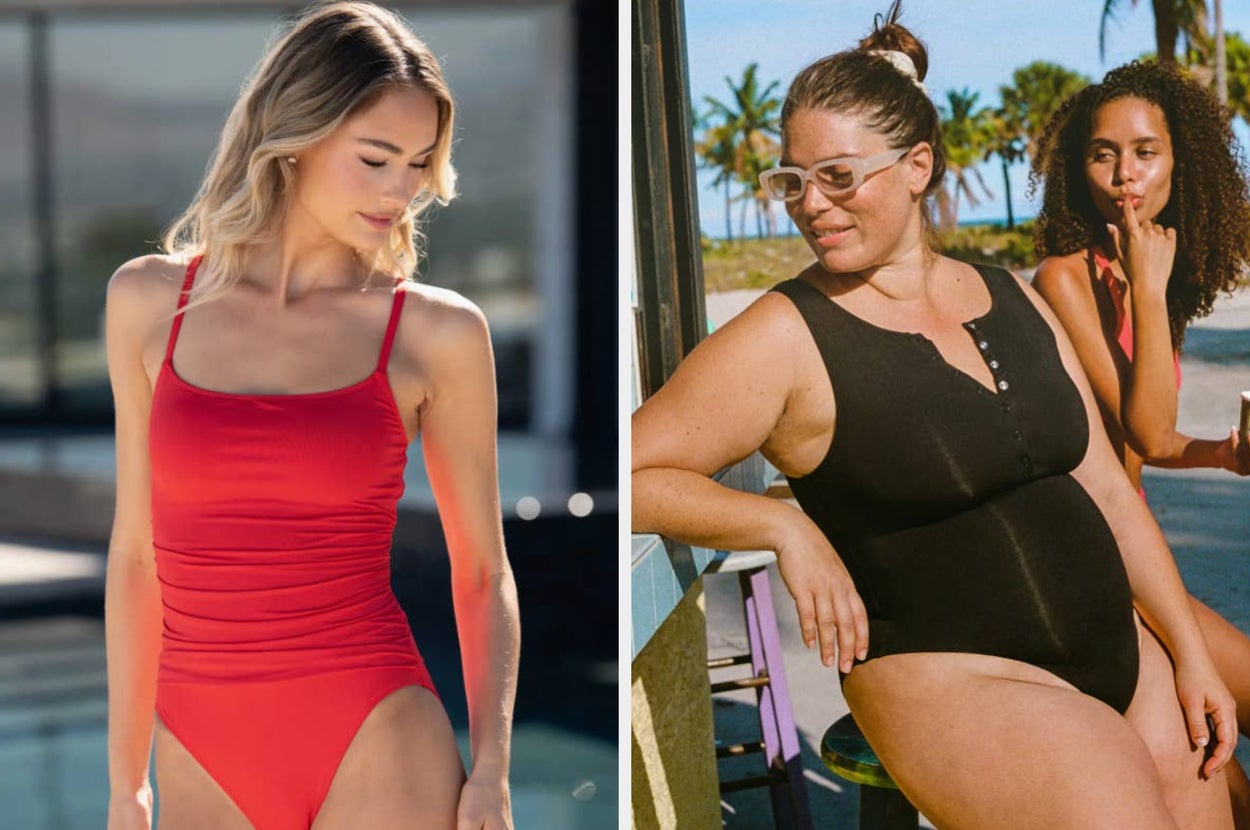 27 Swimsuits From Nordstrom That Reviewers Love, Because You’re Tired Of Crossing Your Fingers And Hoping For The Best