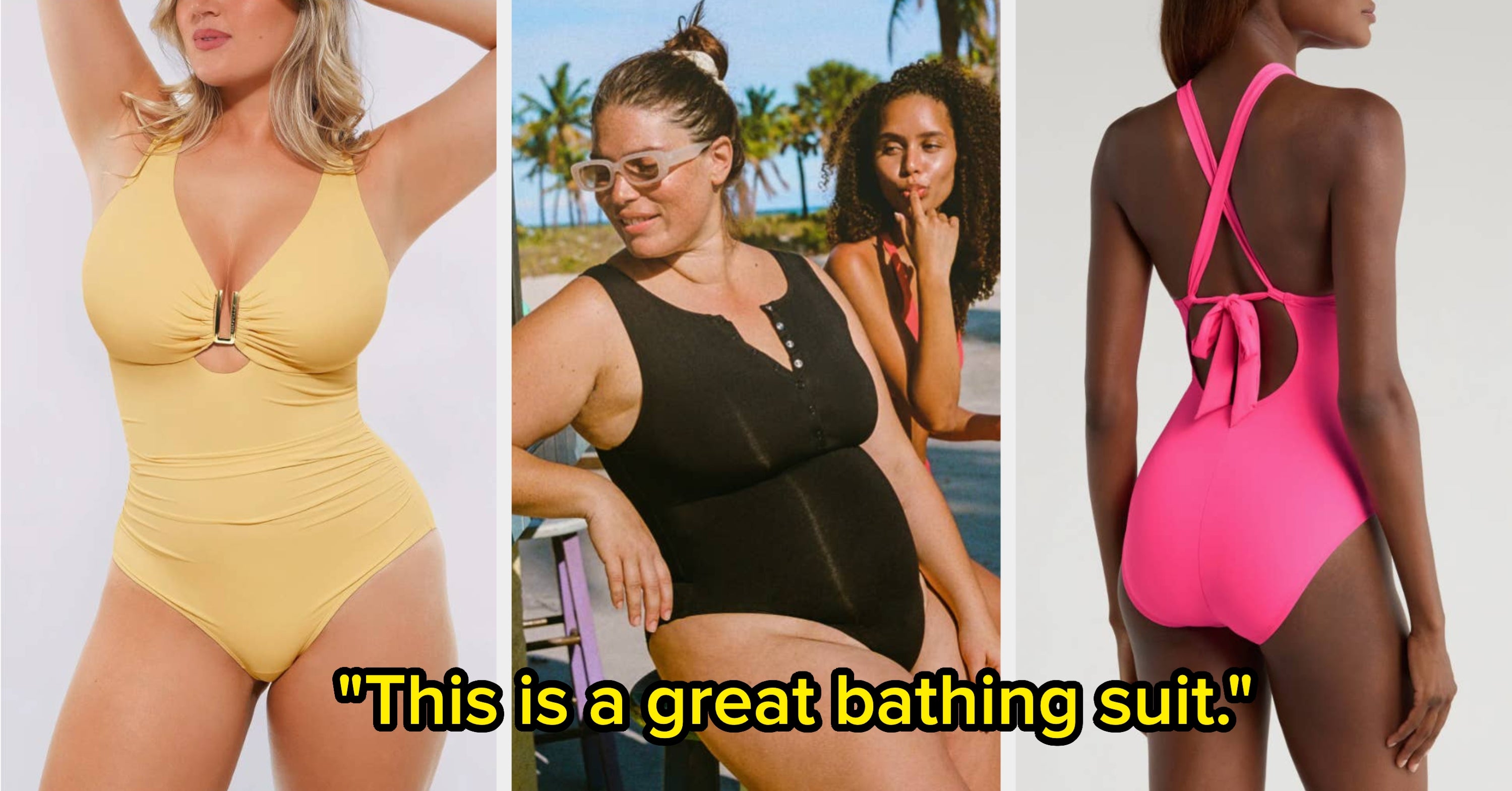 27 Swimsuits From Nordstrom That Reviewers Love, Because You’re Tired Of Crossing Your Fingers And Hoping For The Best