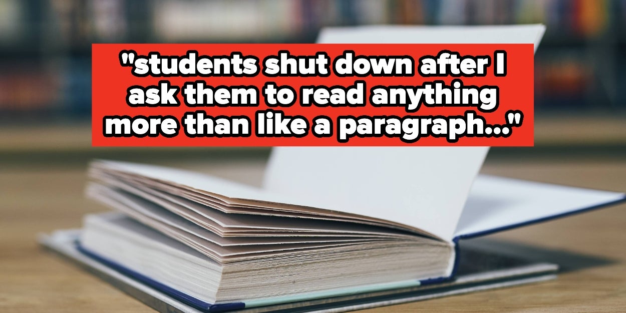 15 Brutally Honest Teacher Confessions About Students Who Can't Read