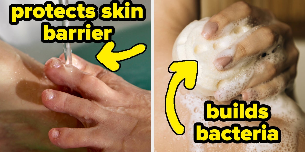 Why You Should Stop Using A Loofah In The Shower