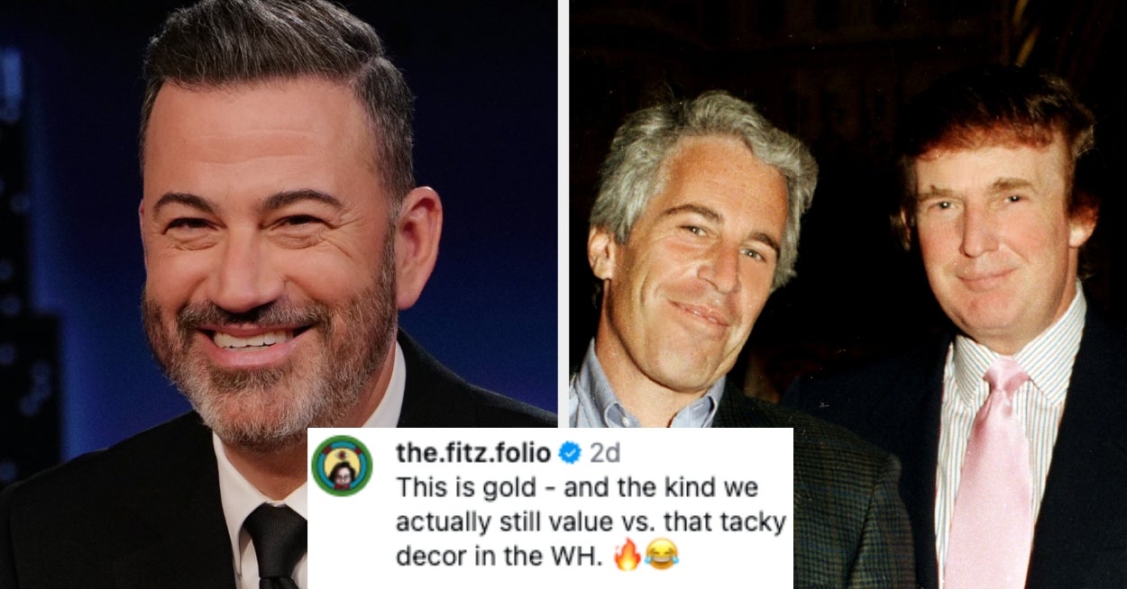 Jimmy Kimmel Just Trolled Donald Trump's Alleged Jeffrey Epstein Ties, And People Are Loving It