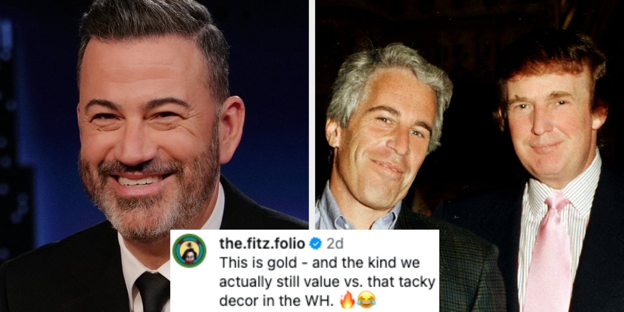 Jimmy Kimmel Trolls Donald Trump's Epstein Ties