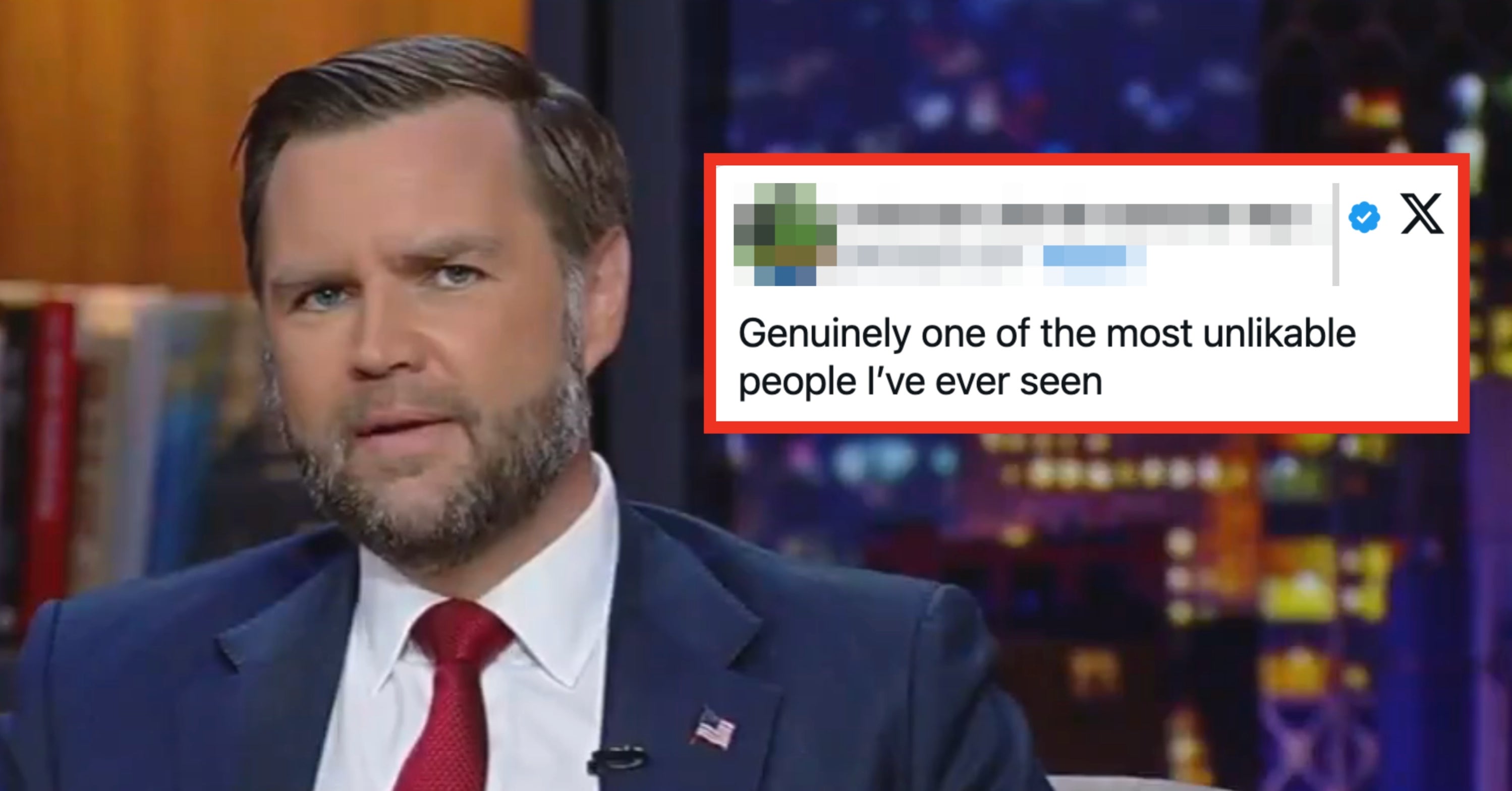 The Internet Is Dragging JD Vance After He Went On Fox News And Called Democrats "Terrible People"