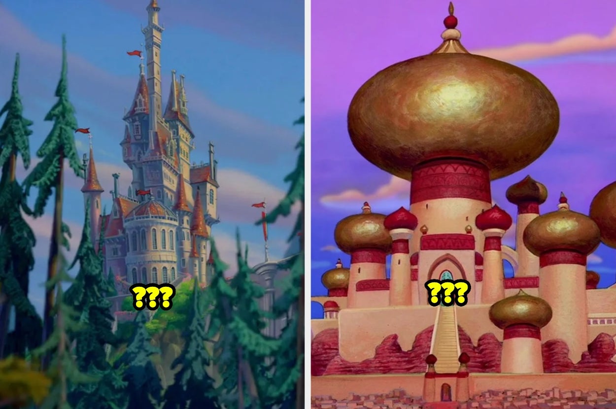 Can You Identify The Disney Animated Movies By The Castles Alone?