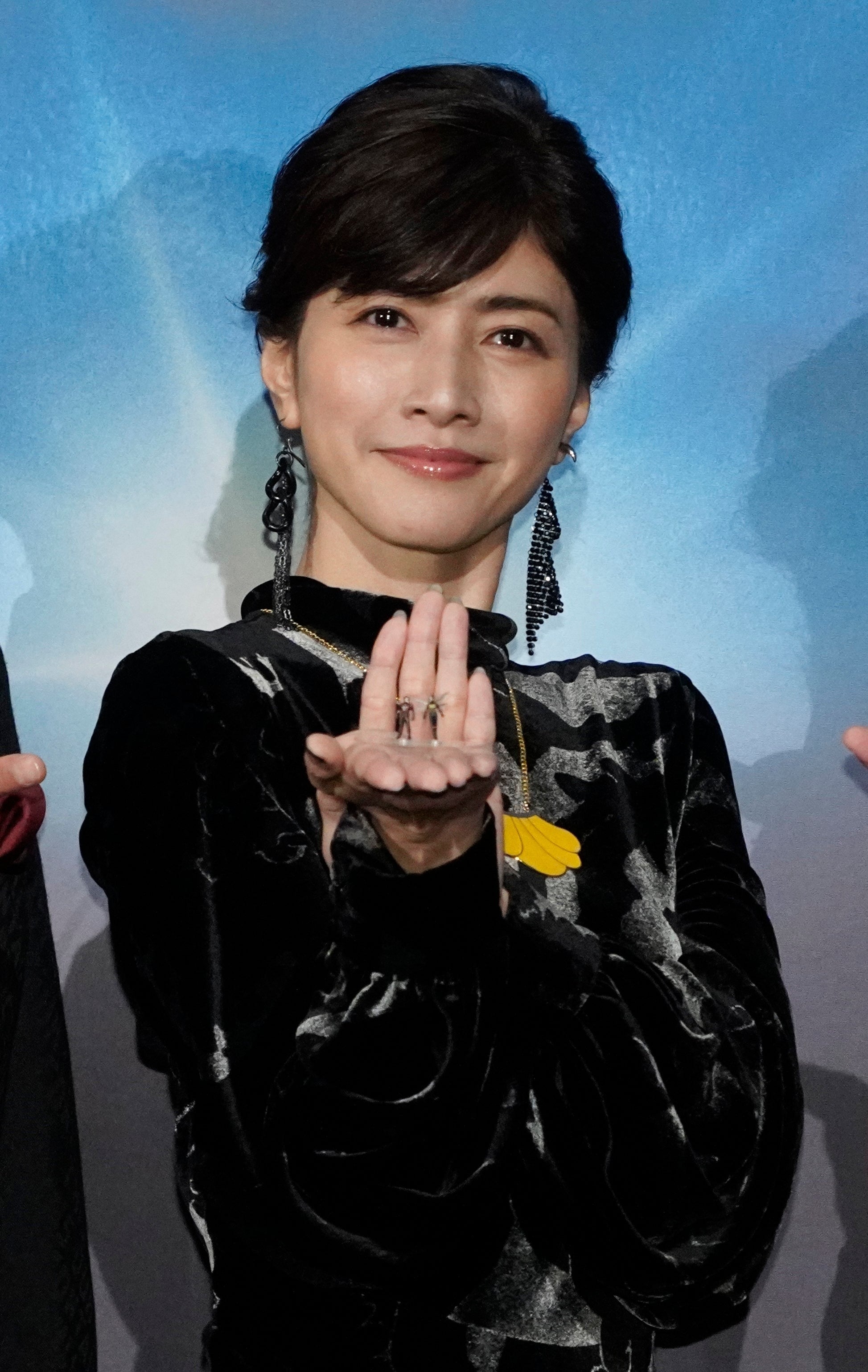 内田有紀さん（時事通信フォト）