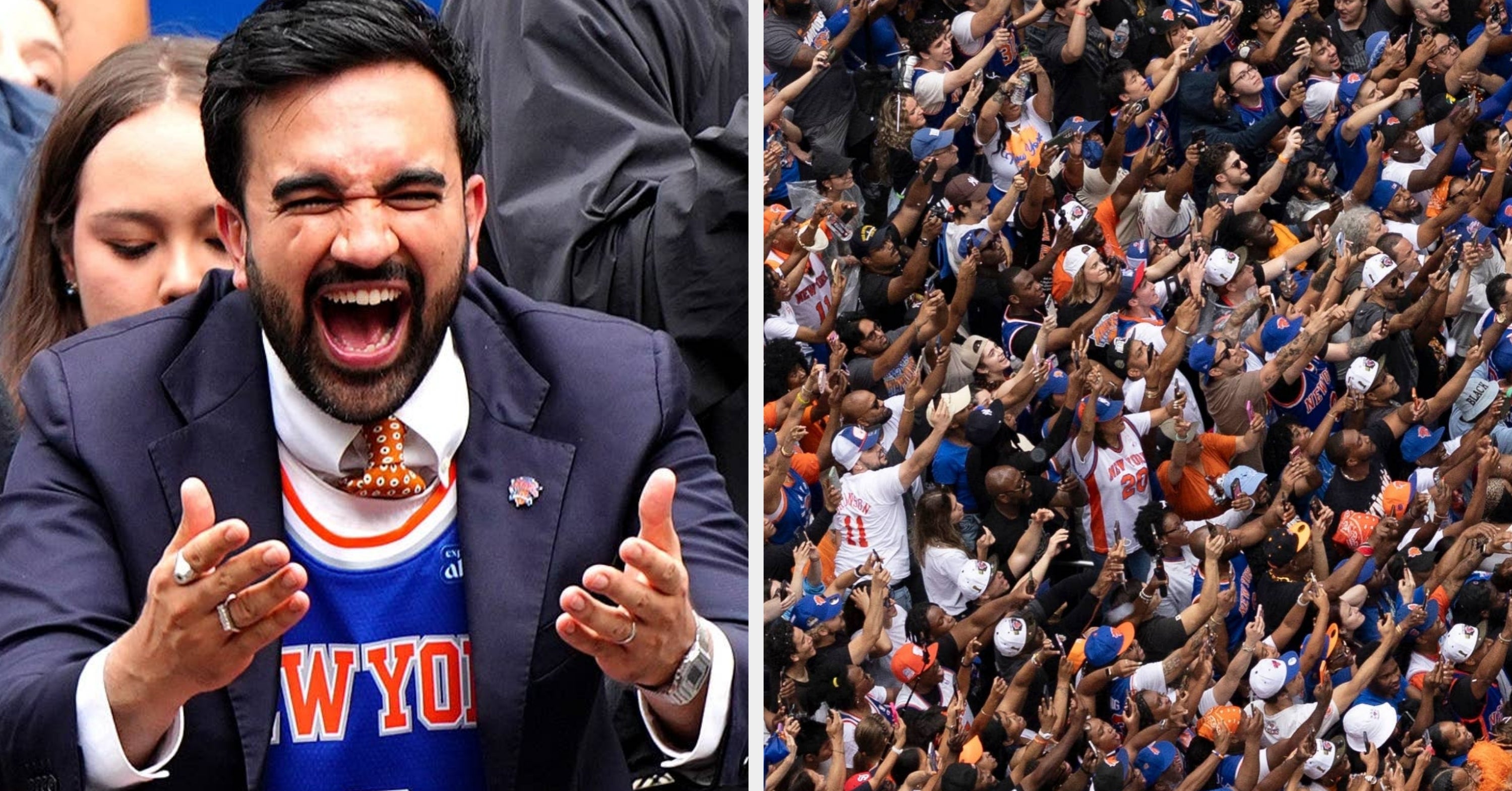 The Knicks Parade Crowds In New York City Are So Ridiculously Huge That These 22 Photos Don't Even Do Them Justice