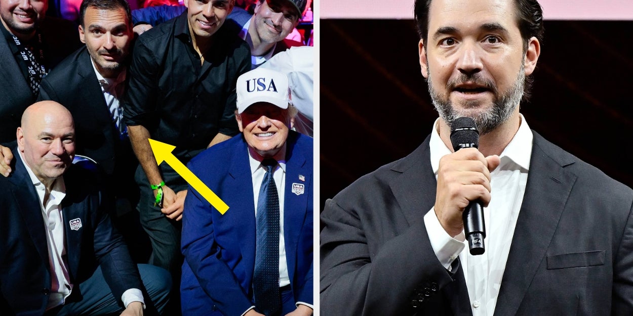 Alexis Ohanian Explains Trump UFC Event Attendance