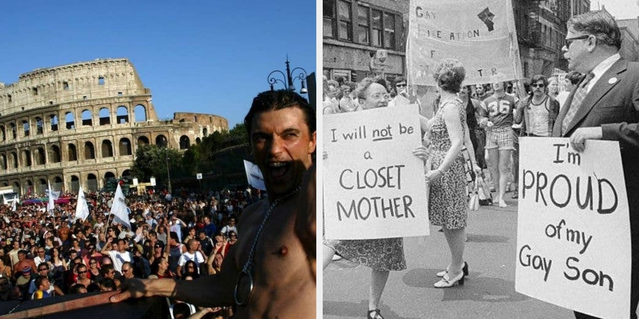 55 Photos From 50 Years Of Pride Celebrations Worldwide