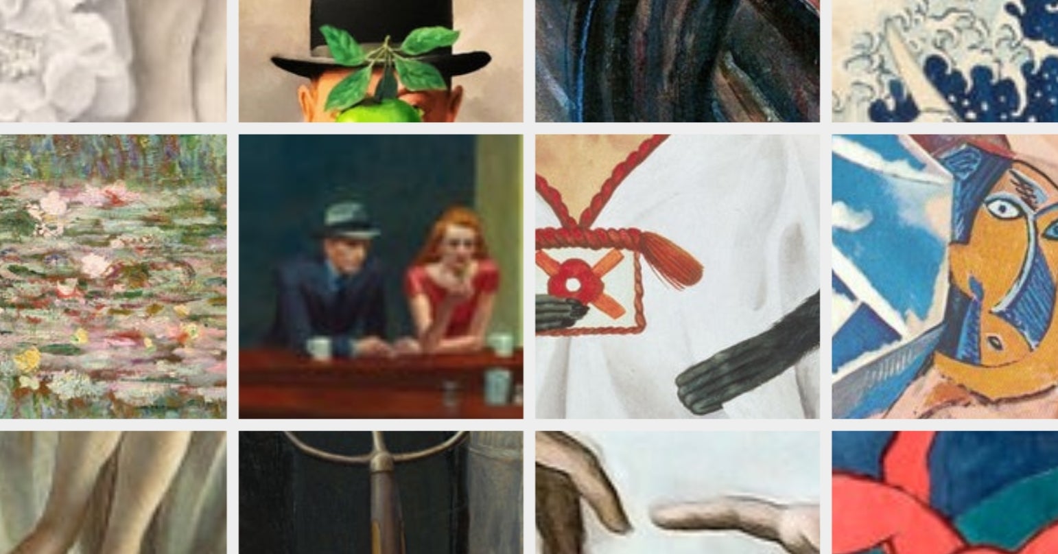 Can You Identify The Famous Artwork By A Fraction Of The Piece?