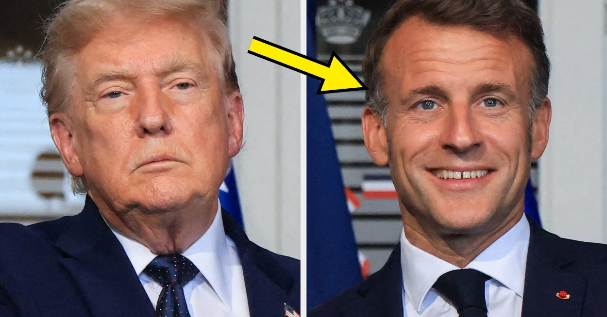 Body Language Experts Are Analyzing Trump's Awkward "Dead Fish" Handshake With Macron, And Honestly, It's So Telling