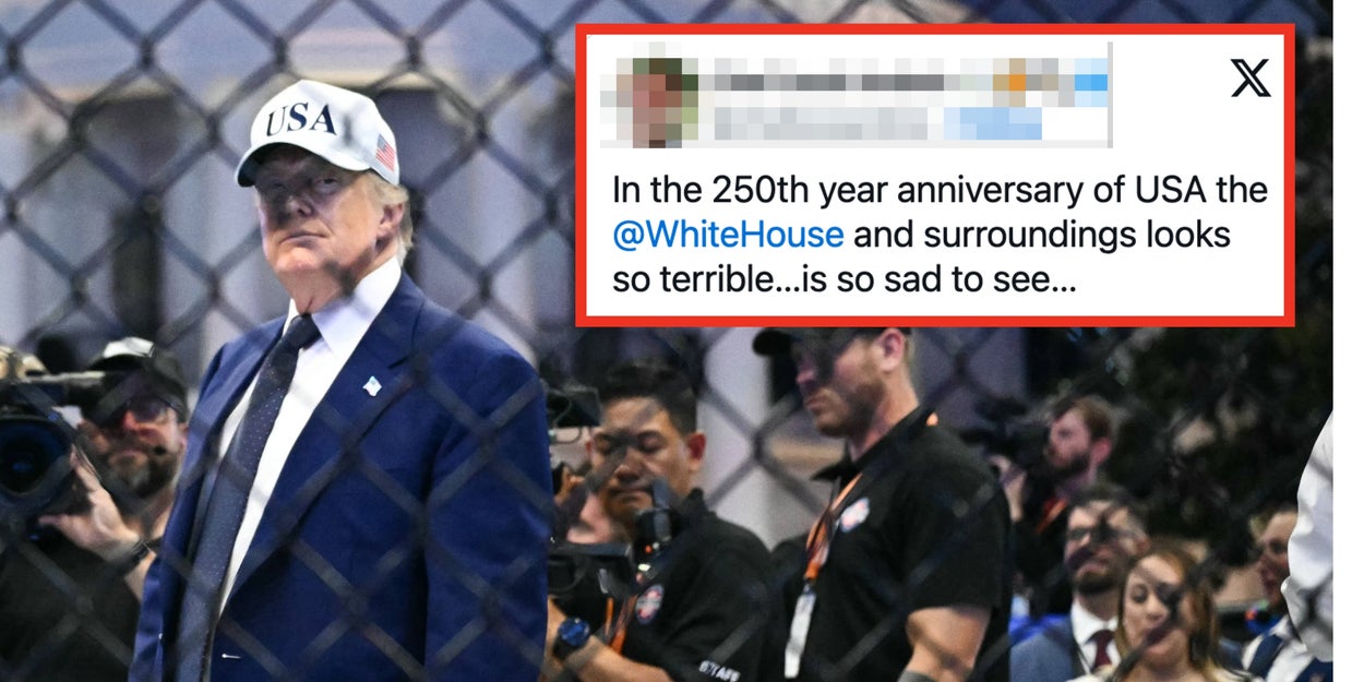 UFC Arena Fight Destroys Lawn Outside The White House