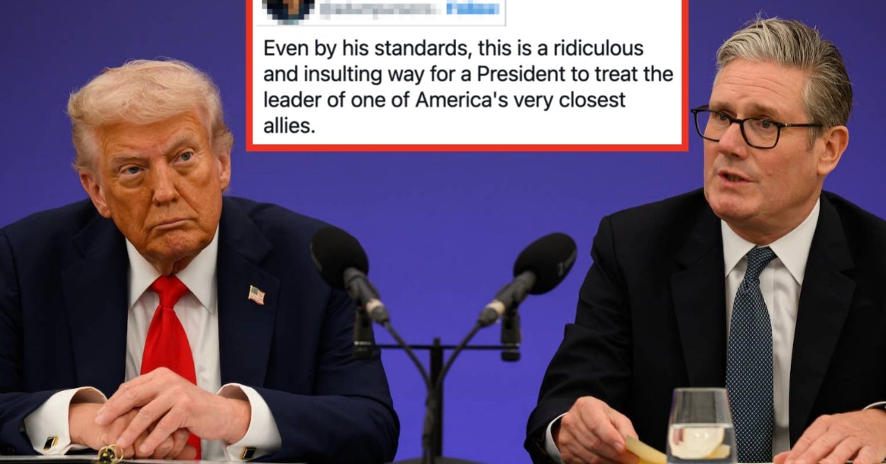 Donald Trump's Truth Social Post Claiming That The UK's Prime Minister Will Resign Is Going Viral