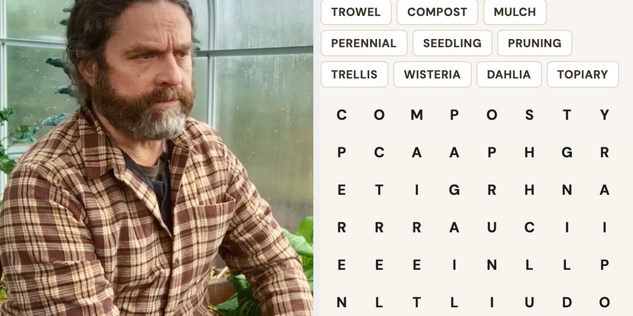 Word Search, Garden Edition: June 22, 2026