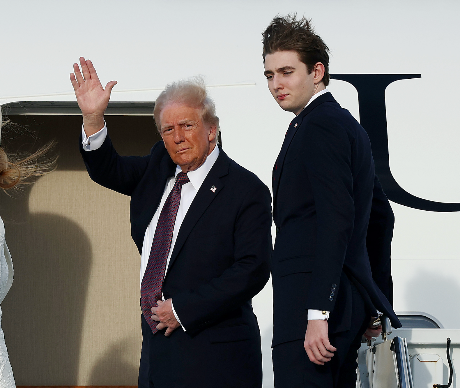 Donald Trump og Barron Trump