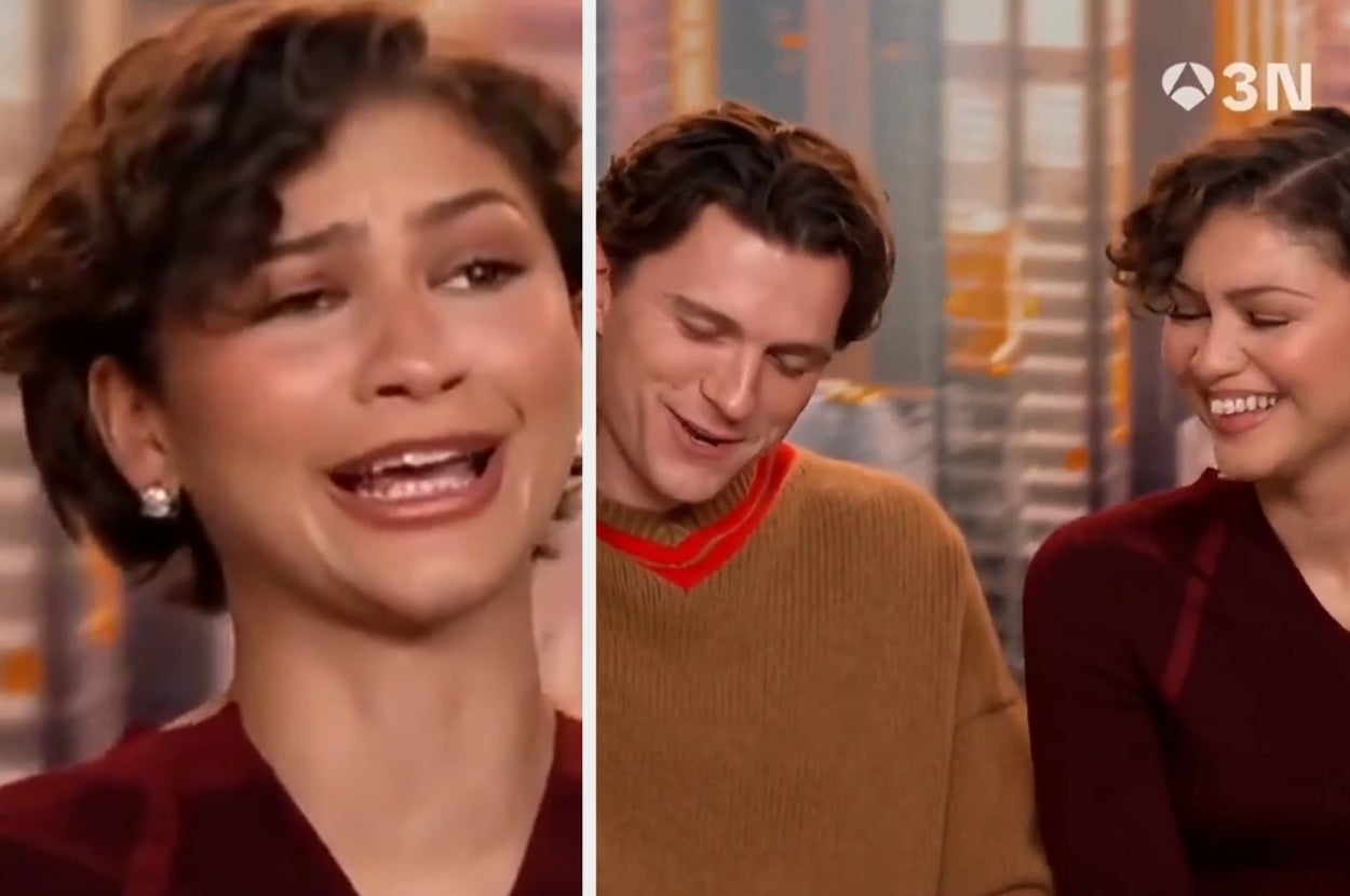 Zendaya Is Being Praised For Her Professionalism After People Noticed This One Tiny Detail When She Poked Fun At Her Husband, Tom Holland, In A New Interview