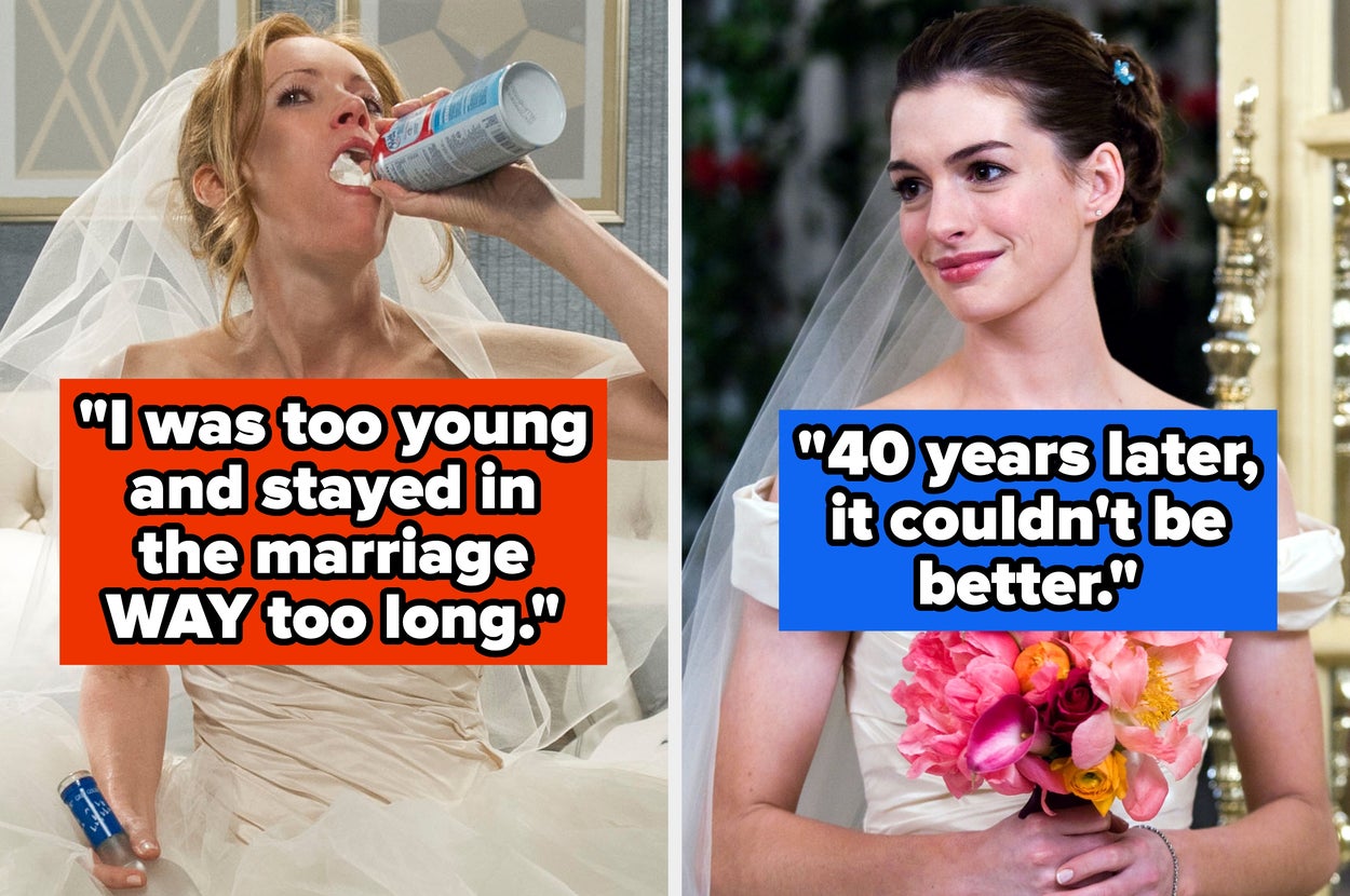 People Who Got Married Young Are Revealing How Their Marriage *Actually* Is 10+ Years Later, And Whew, You'll Be Glad You're Single