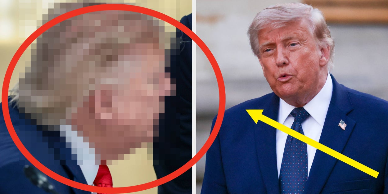Viral Trump Hair Photo Has Everyone Talking