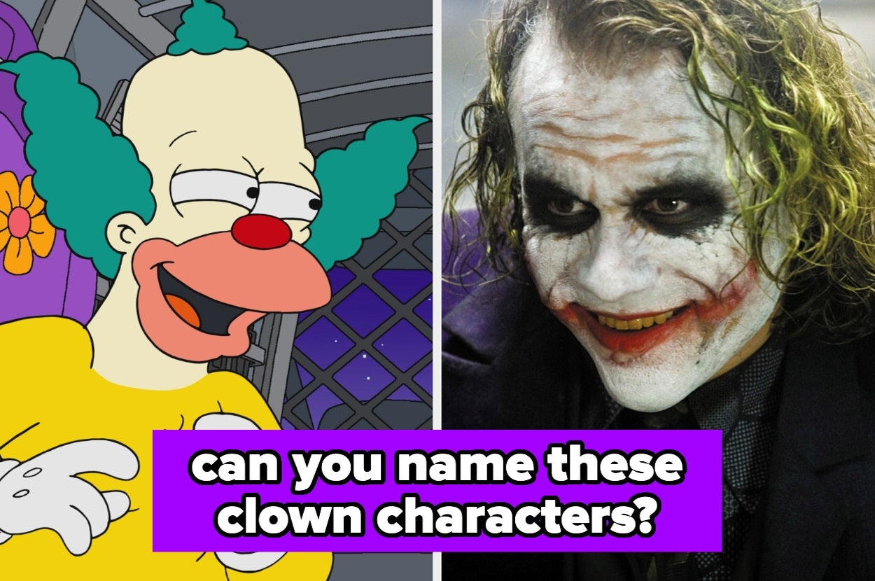 I'm Not Saying You're Afraid Of Clowns, But If You Can't Score 10/12 Or More On This Clown Characters Quiz, Well...