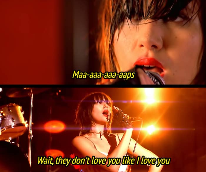  "Maa-aaa-aaa-aaps" and "Wait, they don't emotion  you similar  I emotion  you."