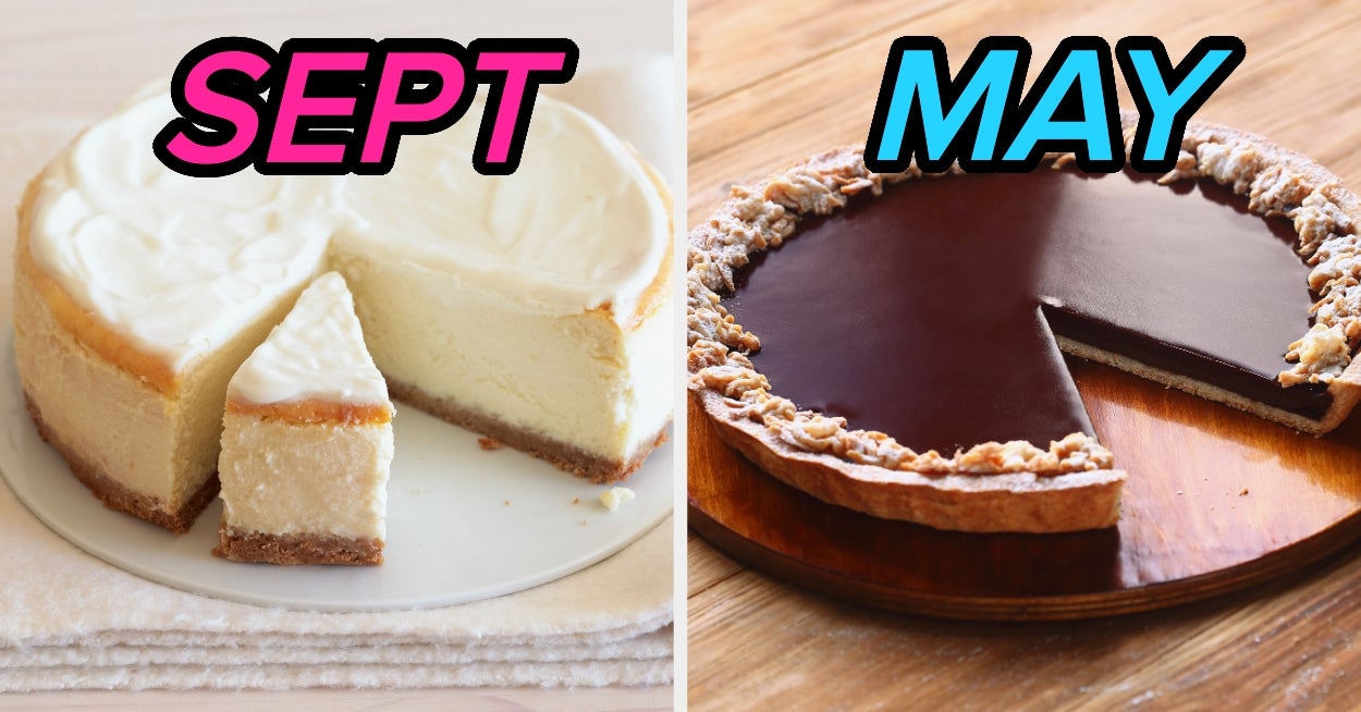 Pick Only One Cake Flavor Per Letter And We'll Guess Your Birth Month