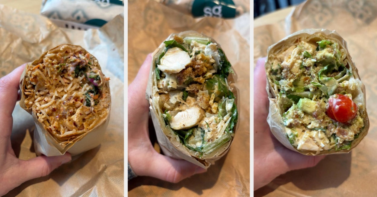 Sweetgreen Just Entered The Chicken Wrap Game With 4 New Options, And I Tried All Of Them So You Don't Have To