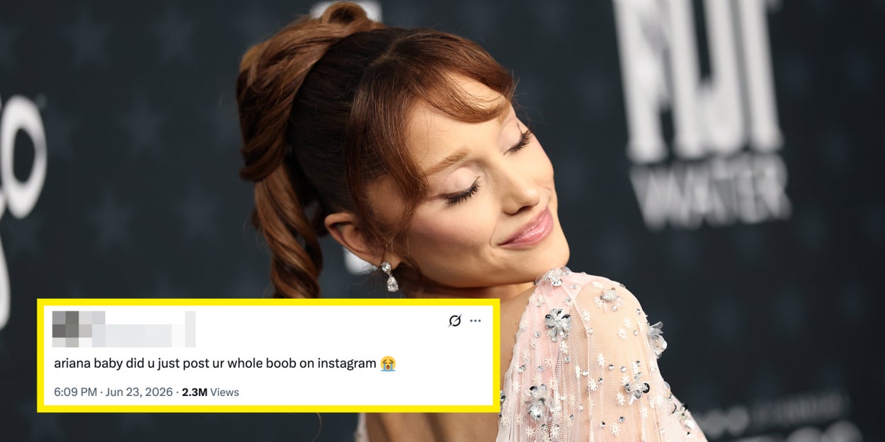 Ariana Grande Bare Boob Instagram Post, Reaction